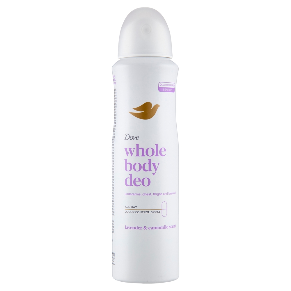 Dove Whole Body Deo Sensitive lavender & camomile scent 150 ml